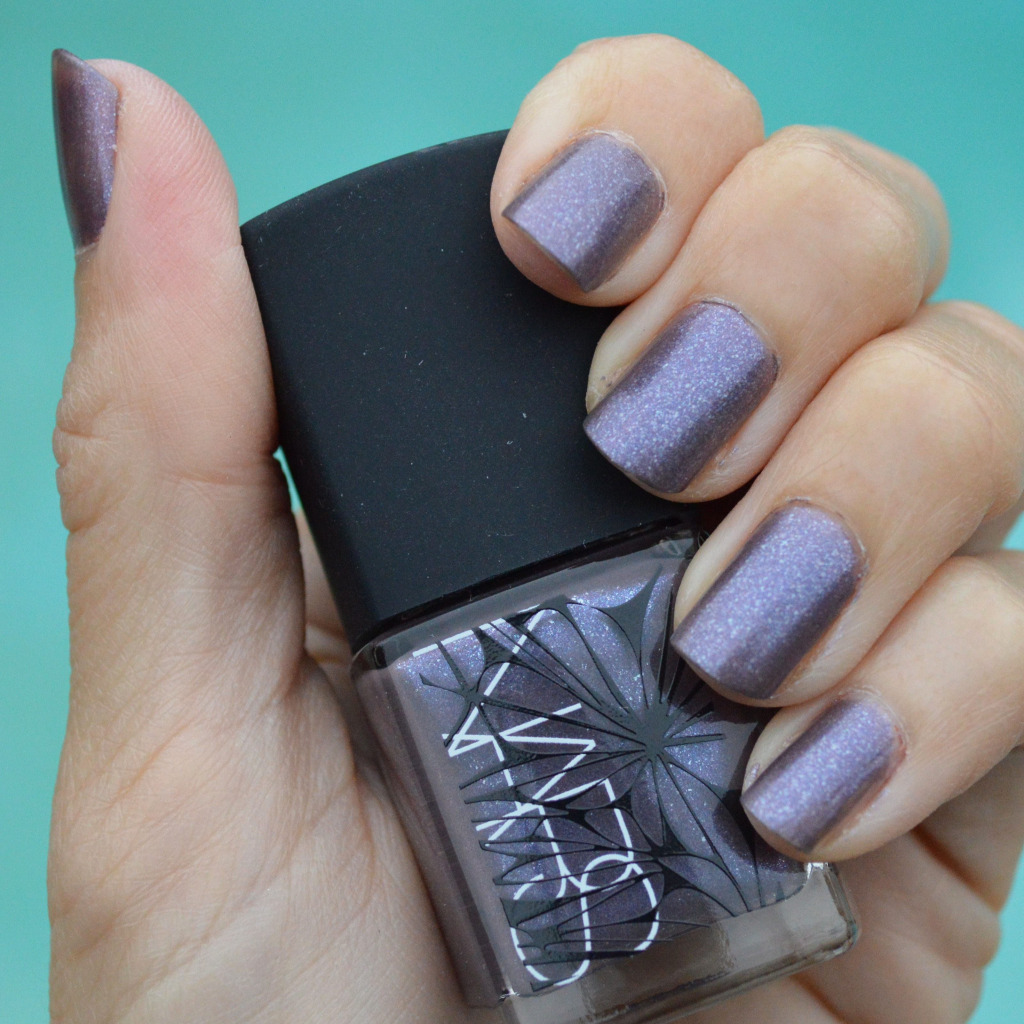 Pictured: Nars Alogonquin nail polish for winter 2015. 2014©