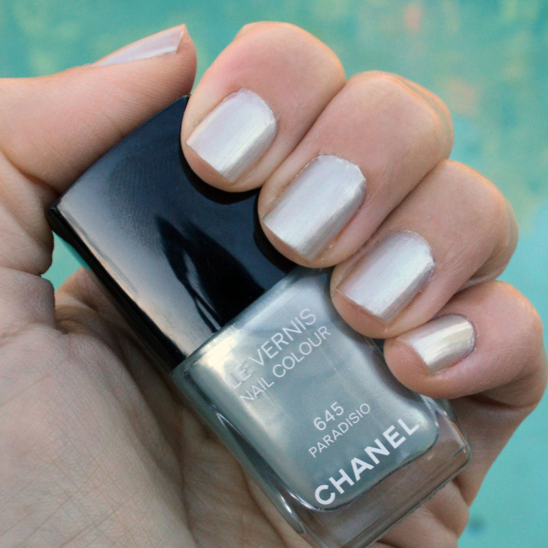 Pictured : Chanel Paradisio nail polish for spring 2015. One base coat ...