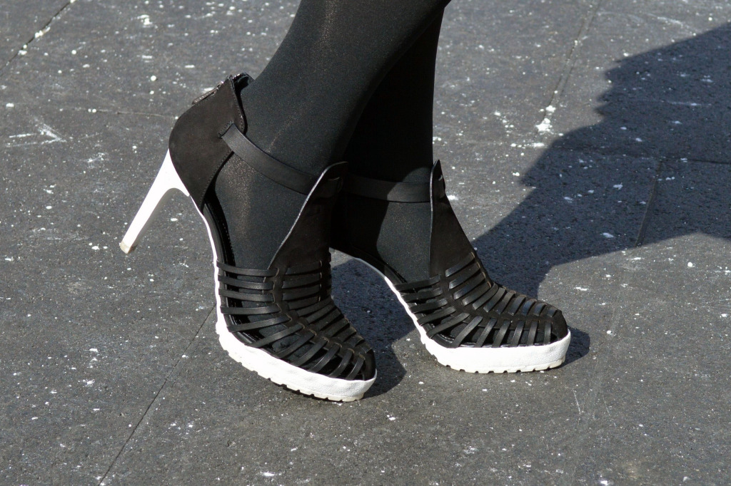 new york fashion week street style shoes