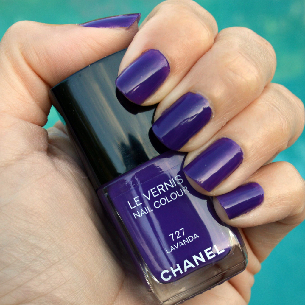 chanel lavanda nail polish summer 2015 review