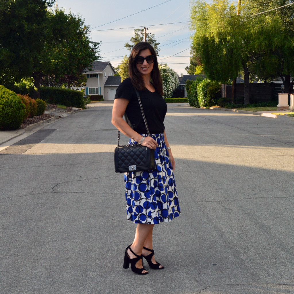kate spade skirt summer outfit idea style fashion blogger