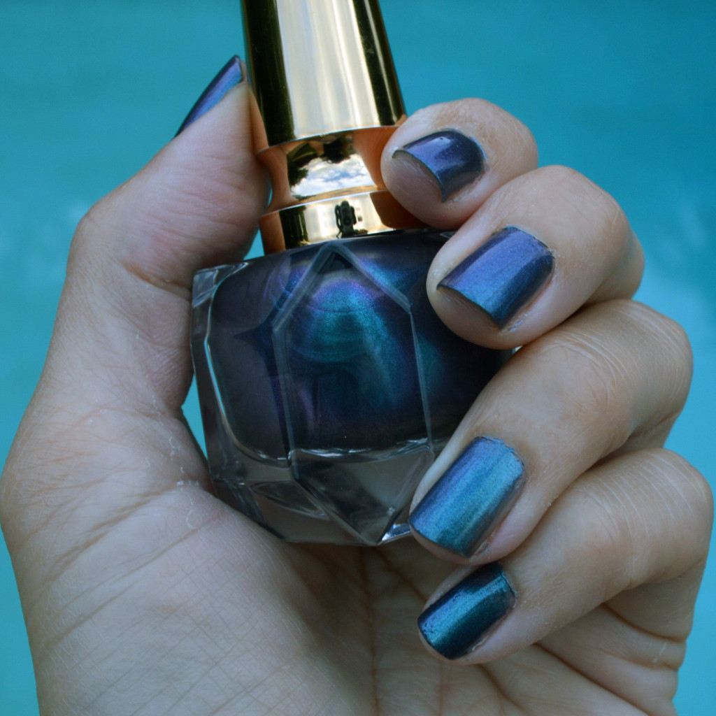christian louboutin violet blue nail polish review summer 2015