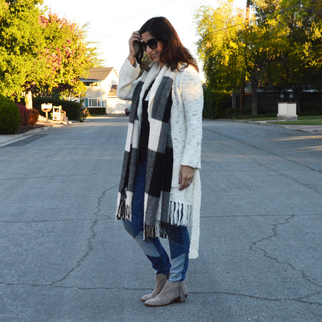 fringe sweater outfit