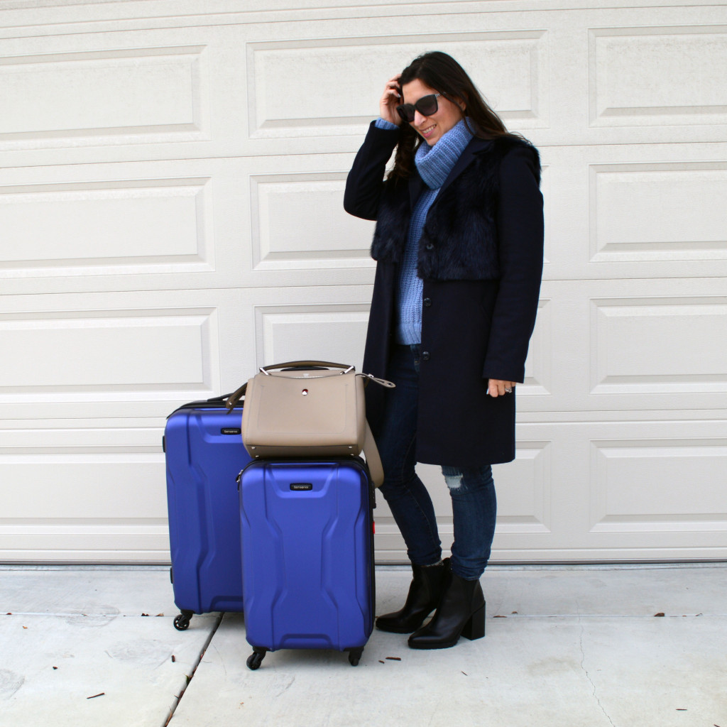 what to wear on an airplane in the winter