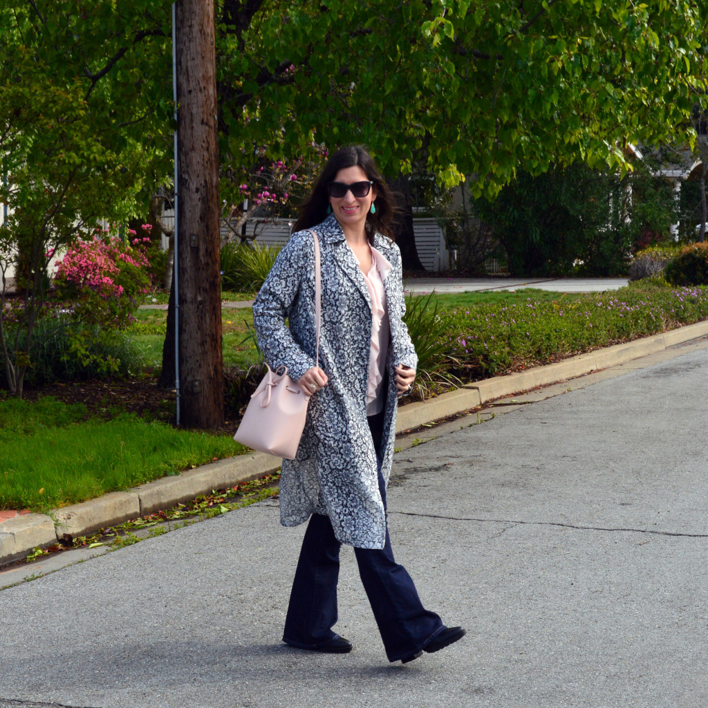 lace trench coat for spring