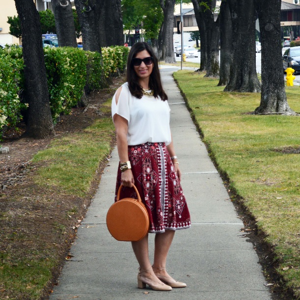 how to wear a circle bag