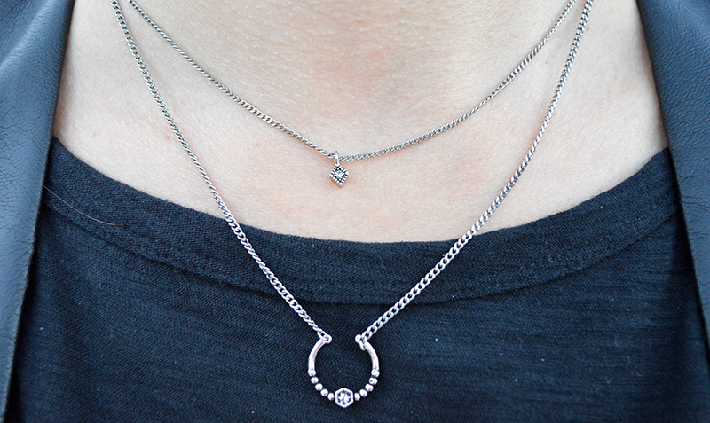 glamerella jewelry luv aj necklace set silver