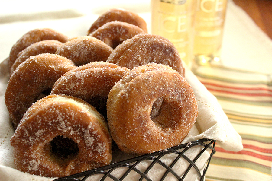 how to make apple donuts