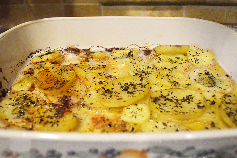 sliced baked potato recipe