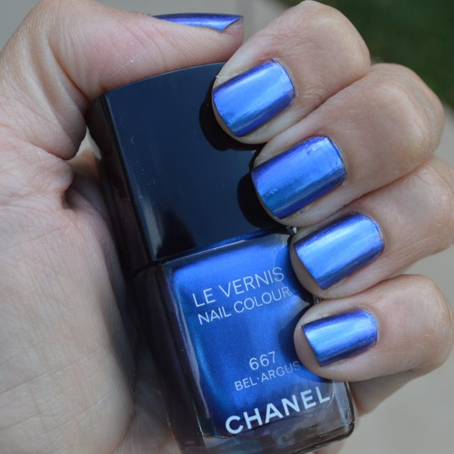 Chanel Le Vernis Summer 2013: Lilis #647, Azuré #657 and Bel-Argus