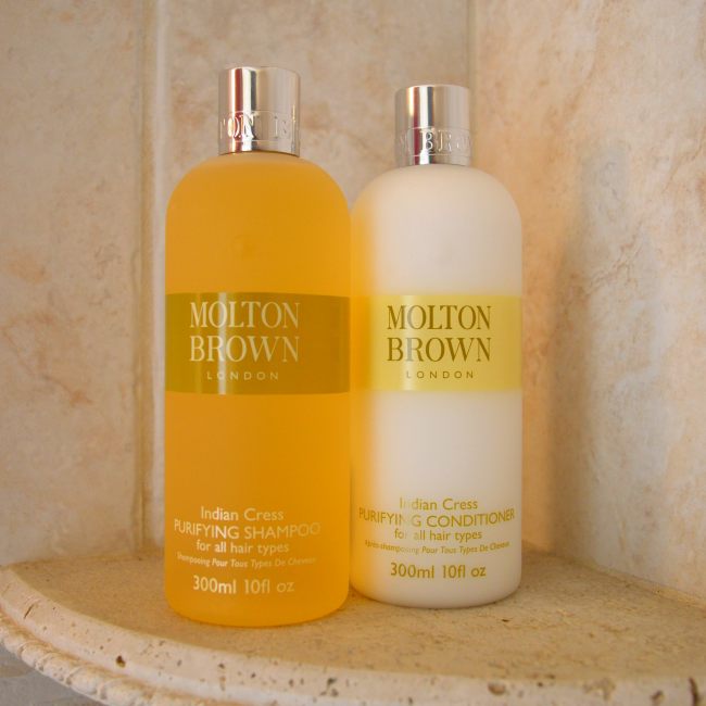 Molton Brown Cress shampoo and conditioner – Bay Area Fashionista