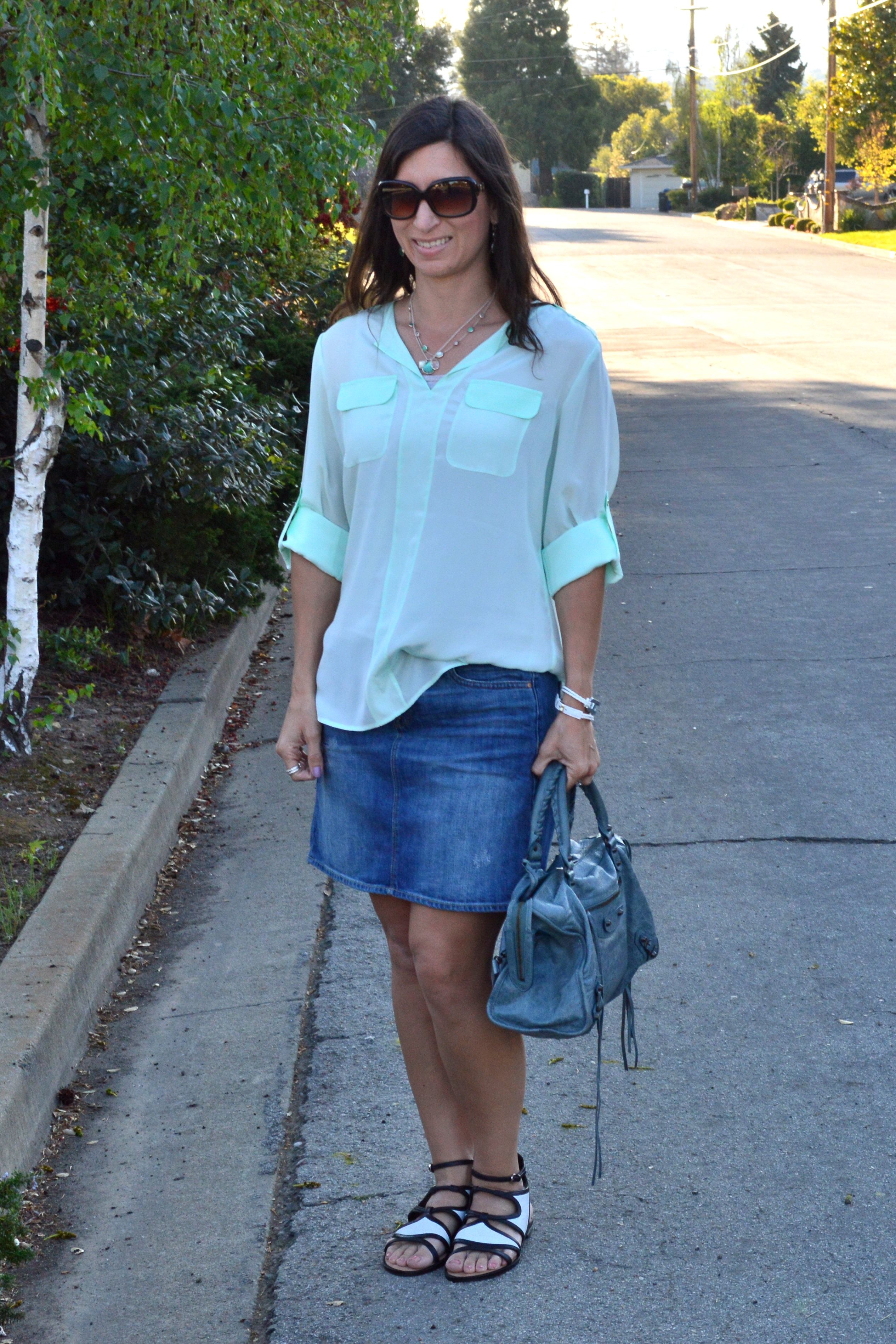 Mint and white with TrendCY – Bay Area Fashionista