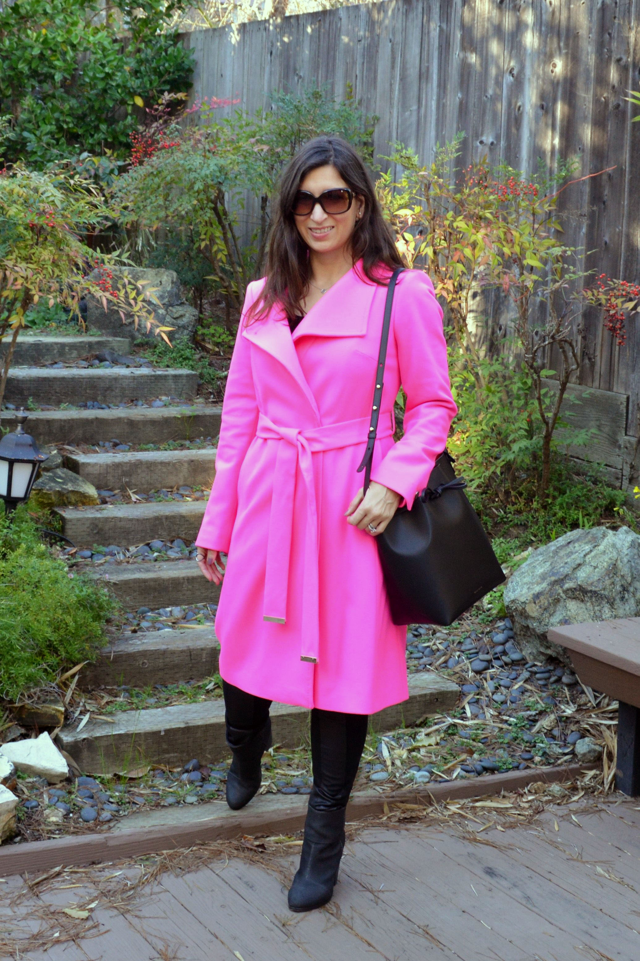 The pink coat – Bay Area Fashionista