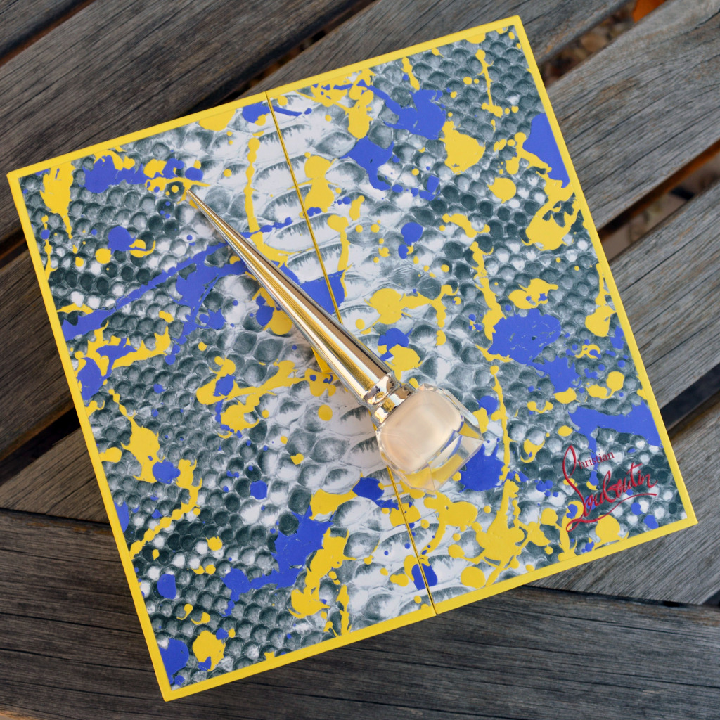 christian louboutin python volcano nail polish