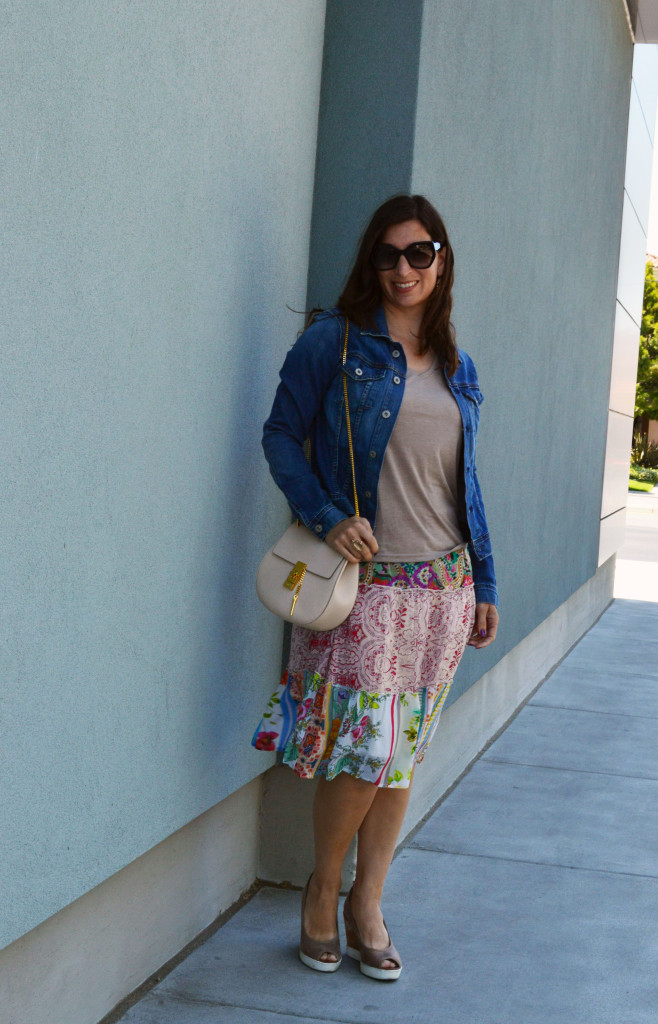 boho chic outfit idea