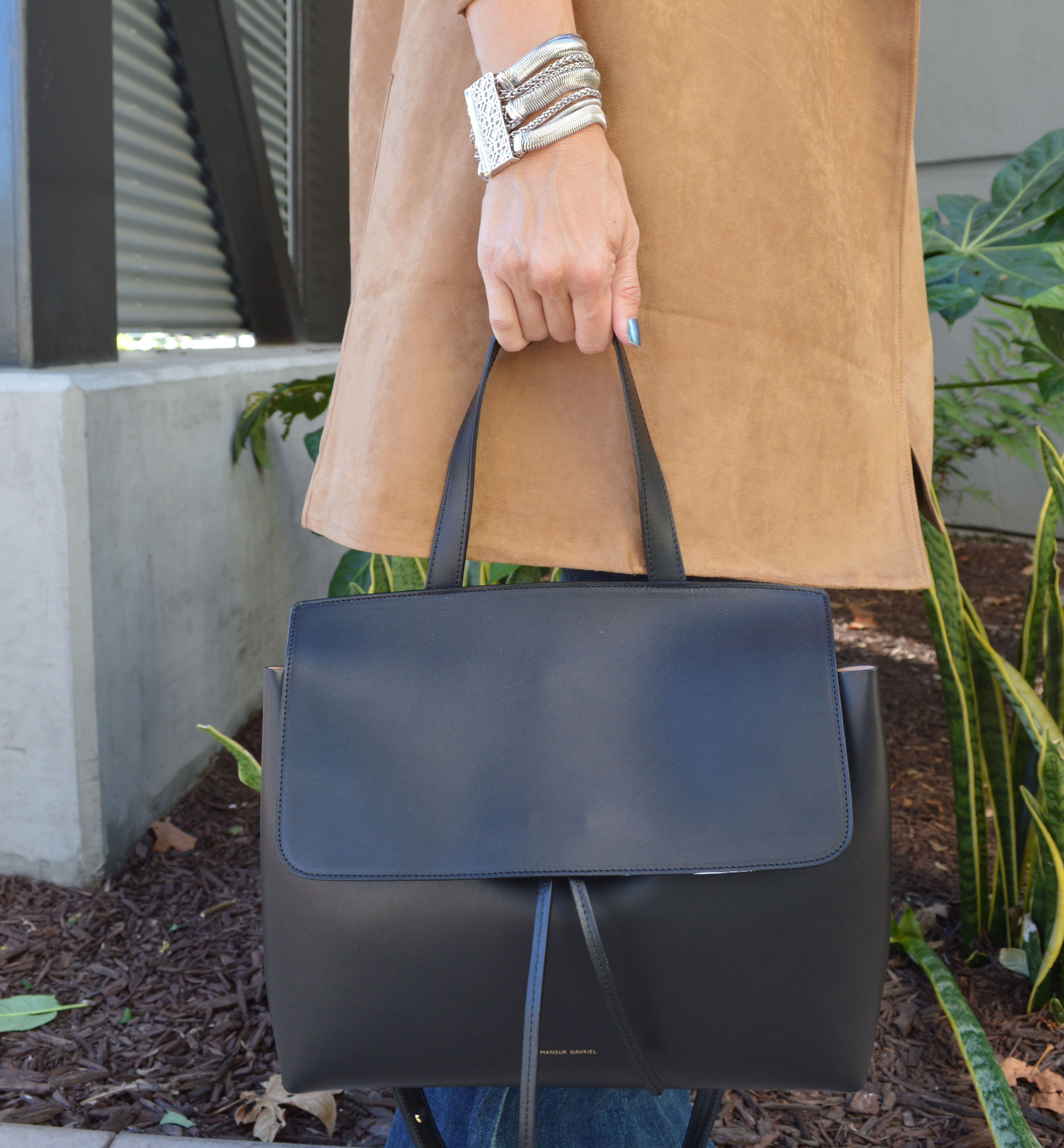 mansur gavriel small lady bag in black – Bay Area Fashionista