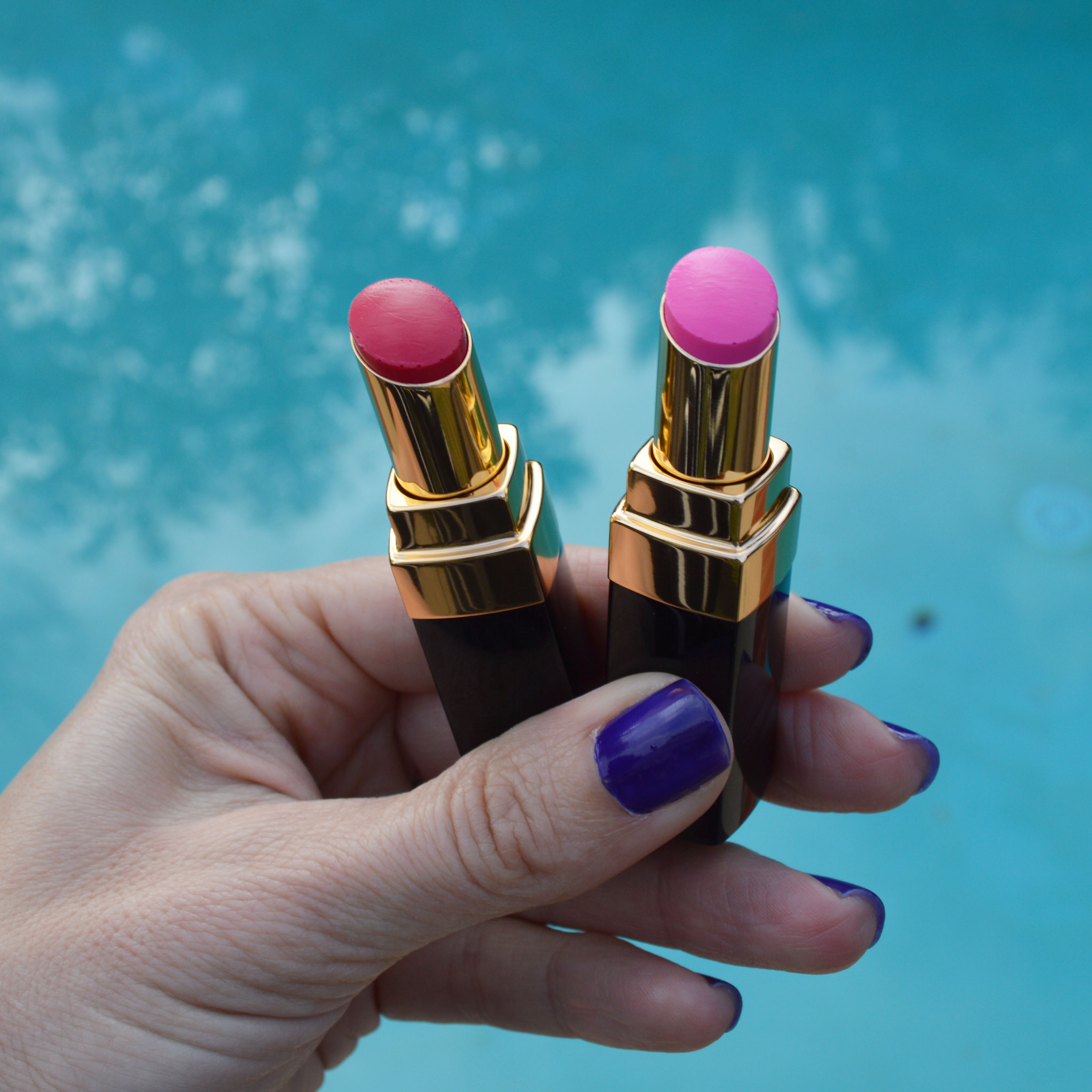 Chanel Rouge Coco Shine hydrating sheer lipstick LA