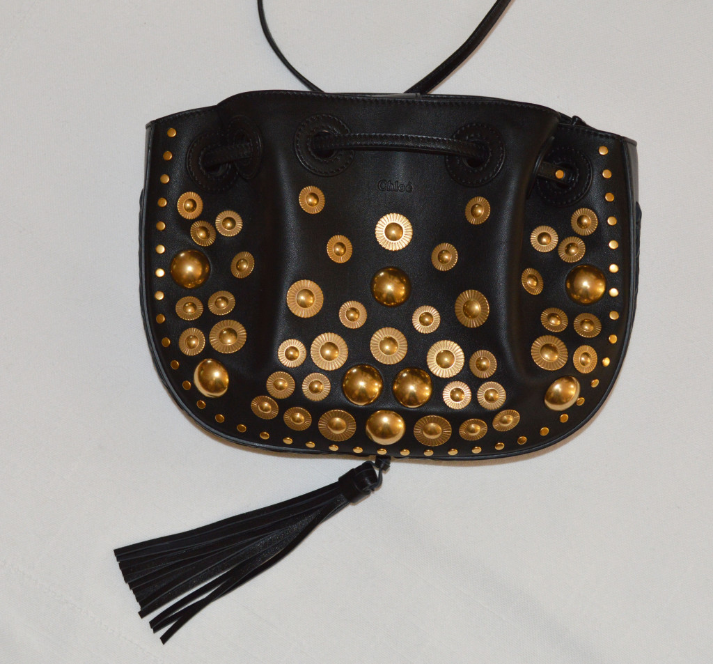 chloe inez handbag in black 1