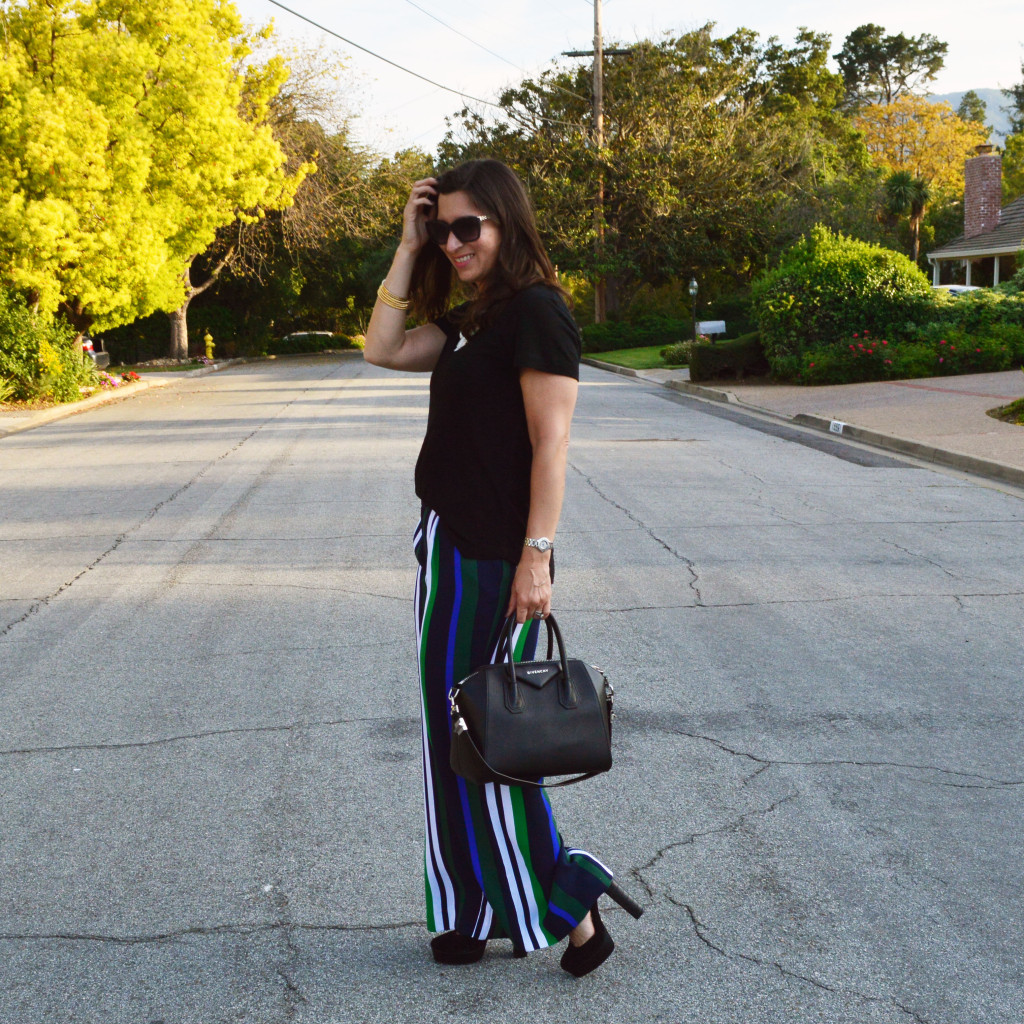 How to style wide leg pants for spring