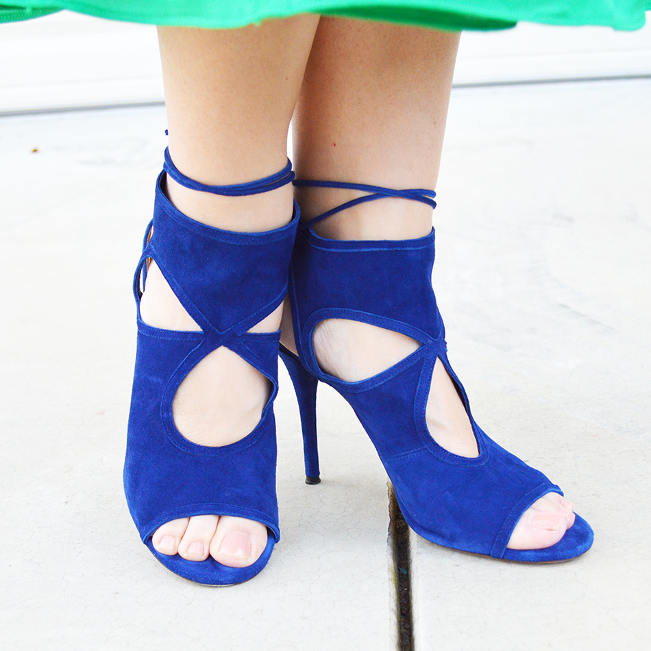 Green and blue for spring – Bay Area Fashionista