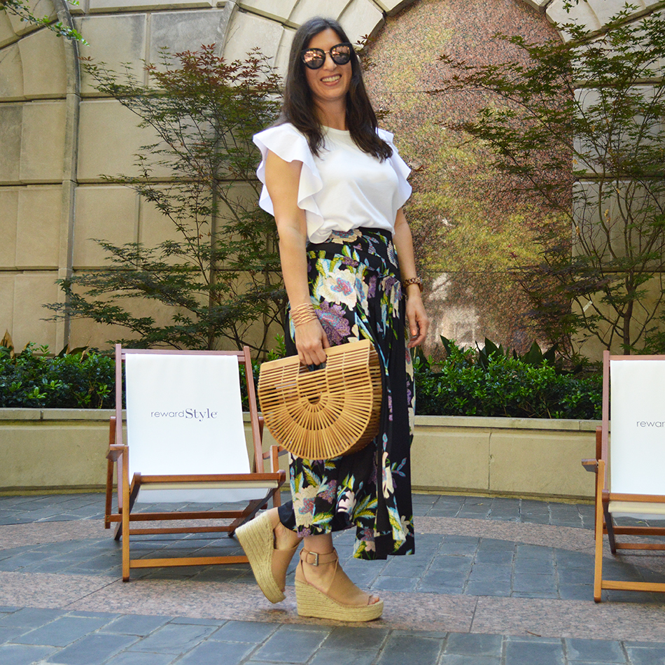 how to wear florals