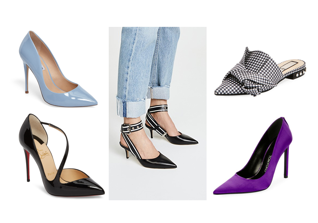 pointed toe shoes in style