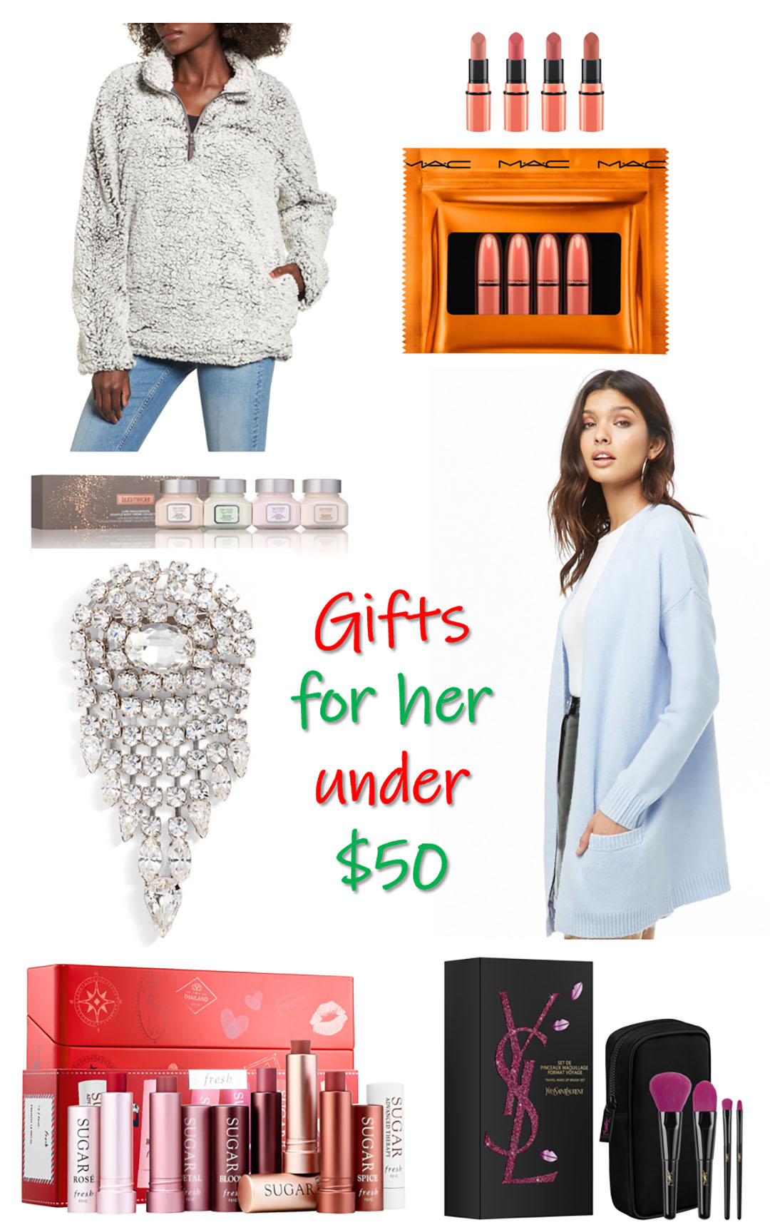 Christmas Shopping Guide: Gifts for Her Under $50