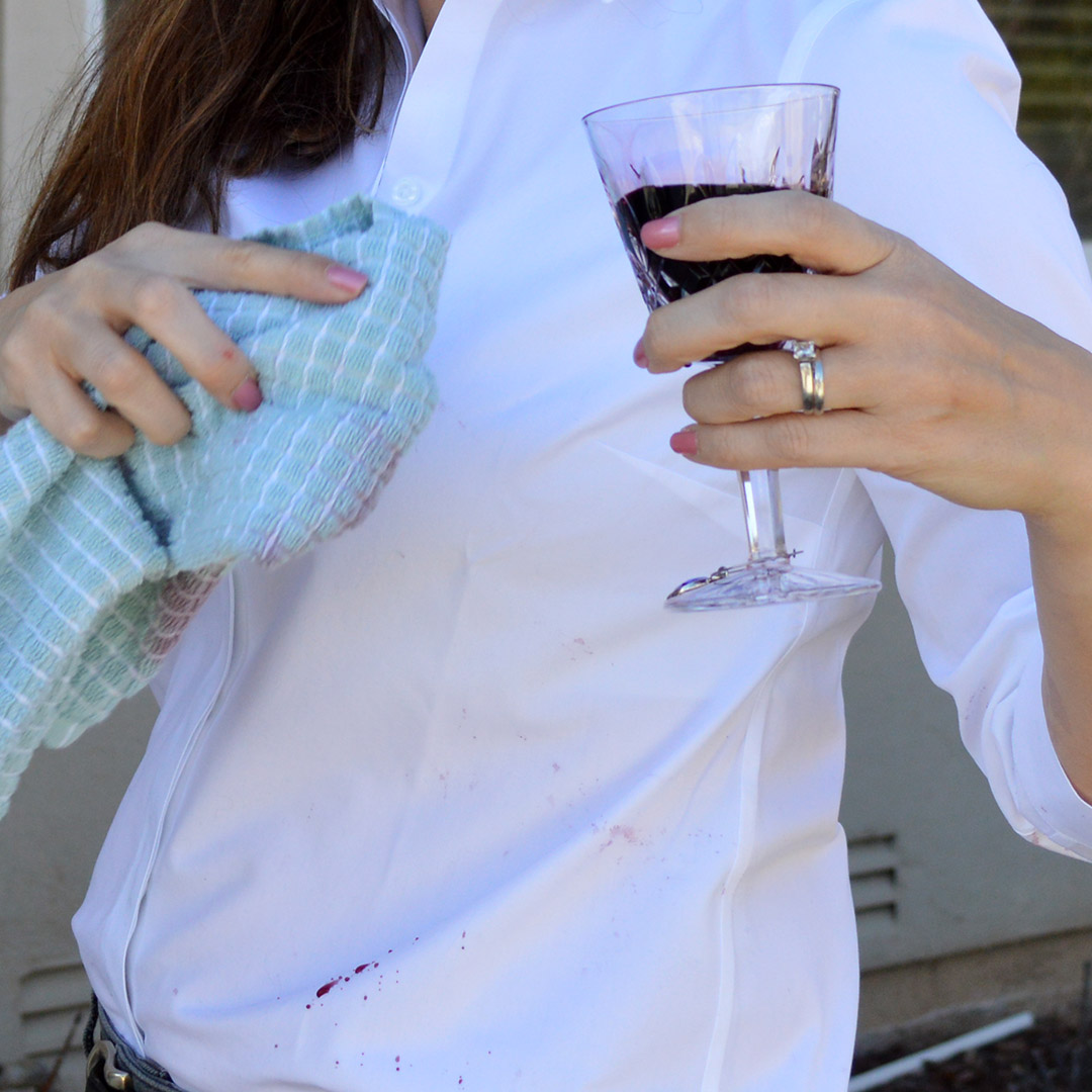 Stain-Repelling Clothing - Chico's No-Iron Cotton Stain Shield Shirt Review