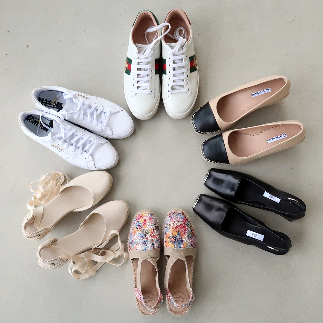 Spring 2020 shoe capsule wardrobe – Bay 