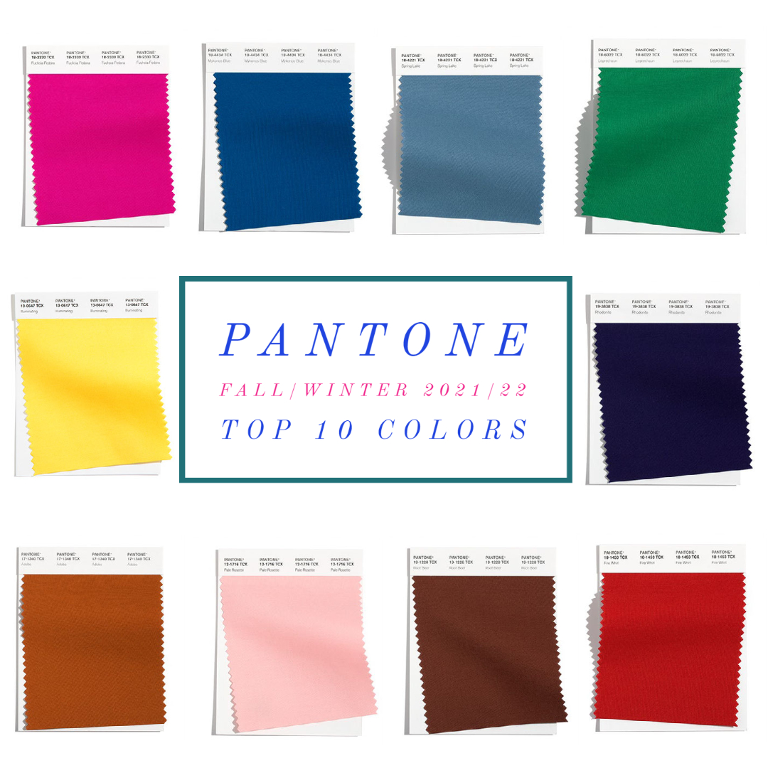 Fall 2021 color trends from Pantone and NYFW – Bay Area Fashionista