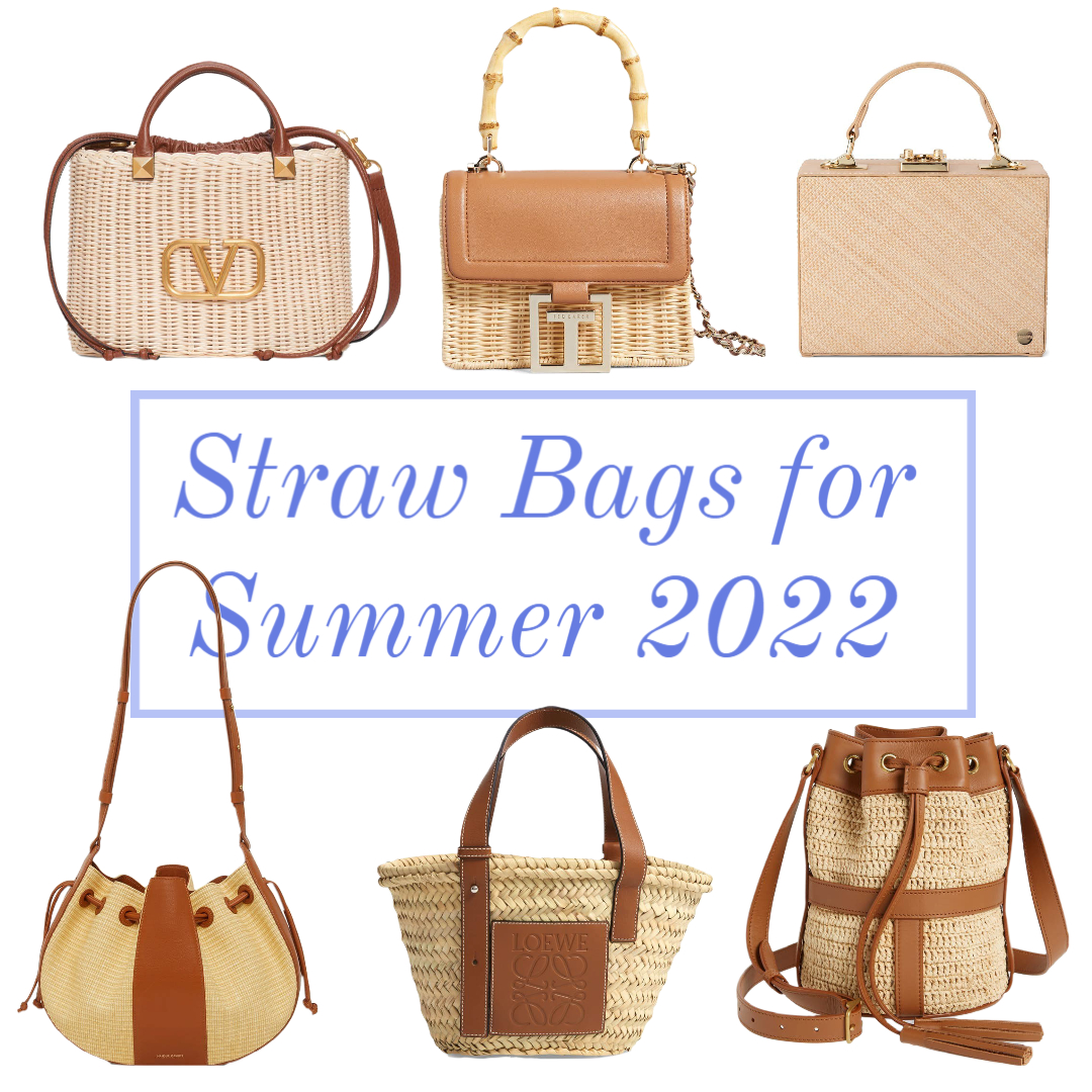 Straw bags summer 2022 – Bay Area Fashionista