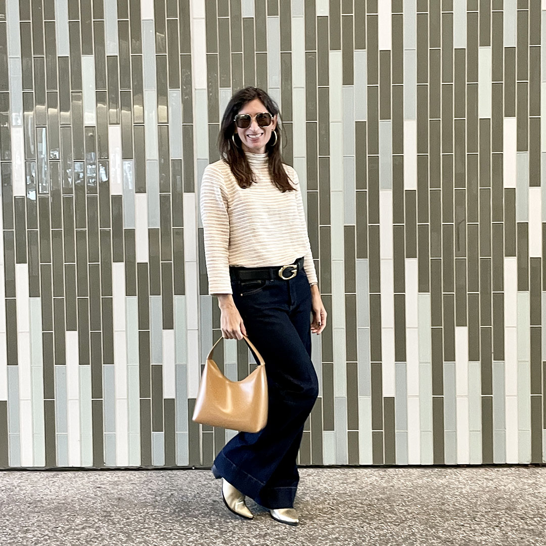 OOTD: MARCH 14, 2022 - WIDE LEG JEANS OUTFIT INSPO — Soheila