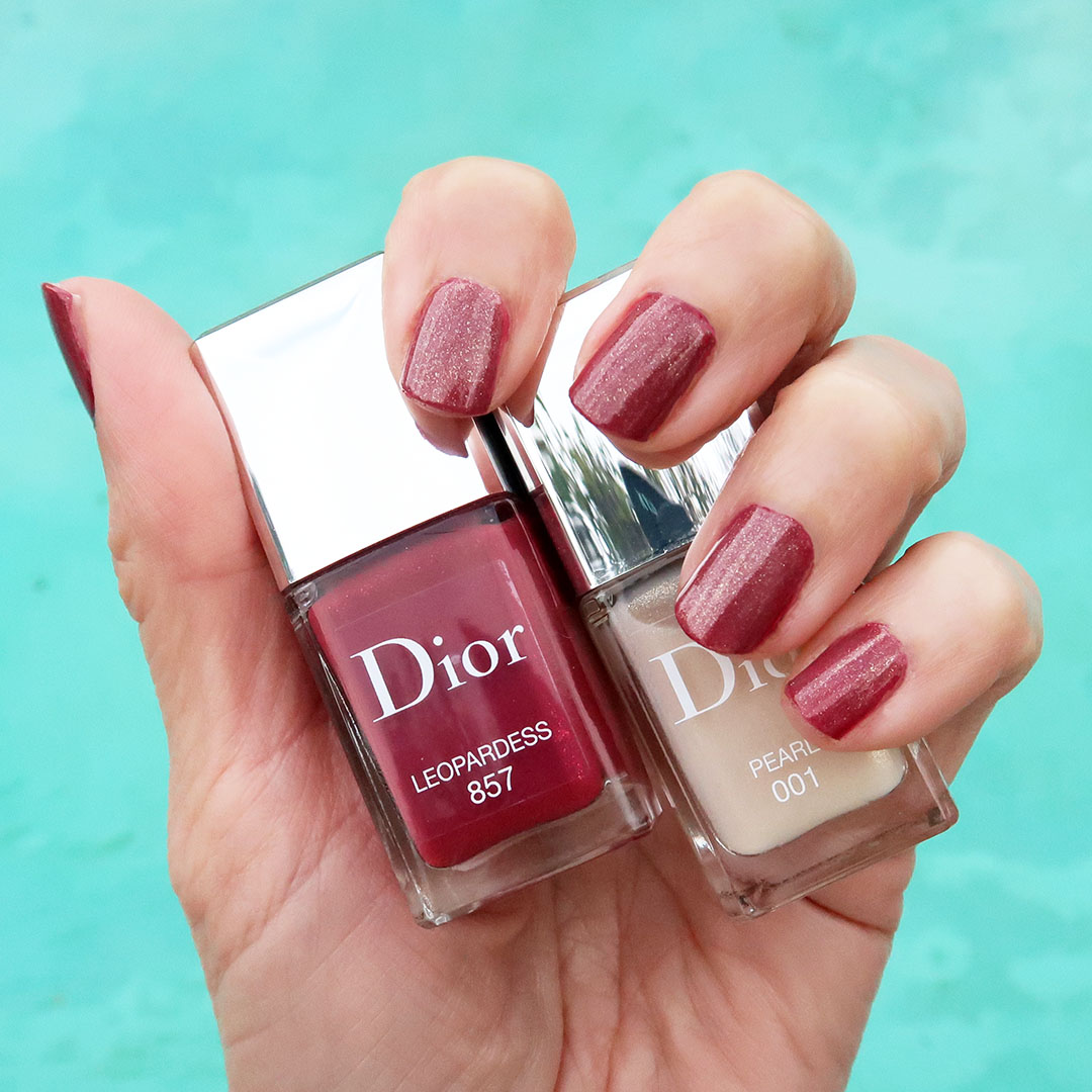 DIOR LOLLI'GLOW COLLECTION NAIL VERNIS SWATCHES REVIEW SPRING 2019